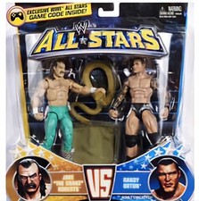 wwe wwf ljn classic superstars all*stars jake roberts vs randy orton figures