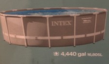 Intex 26741EH 15ft x 48in Greywood Prism Stee...
