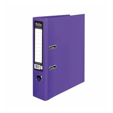 Image of Pukka Brights Lever Arch File A4 70mm Spine Purple Pack of 10 (BR-7762)