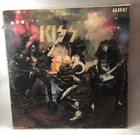 Kiss Alive! Vintage Double LP Vinyl Record Casablanca 1976 NBLP 7020 Worn/Fair