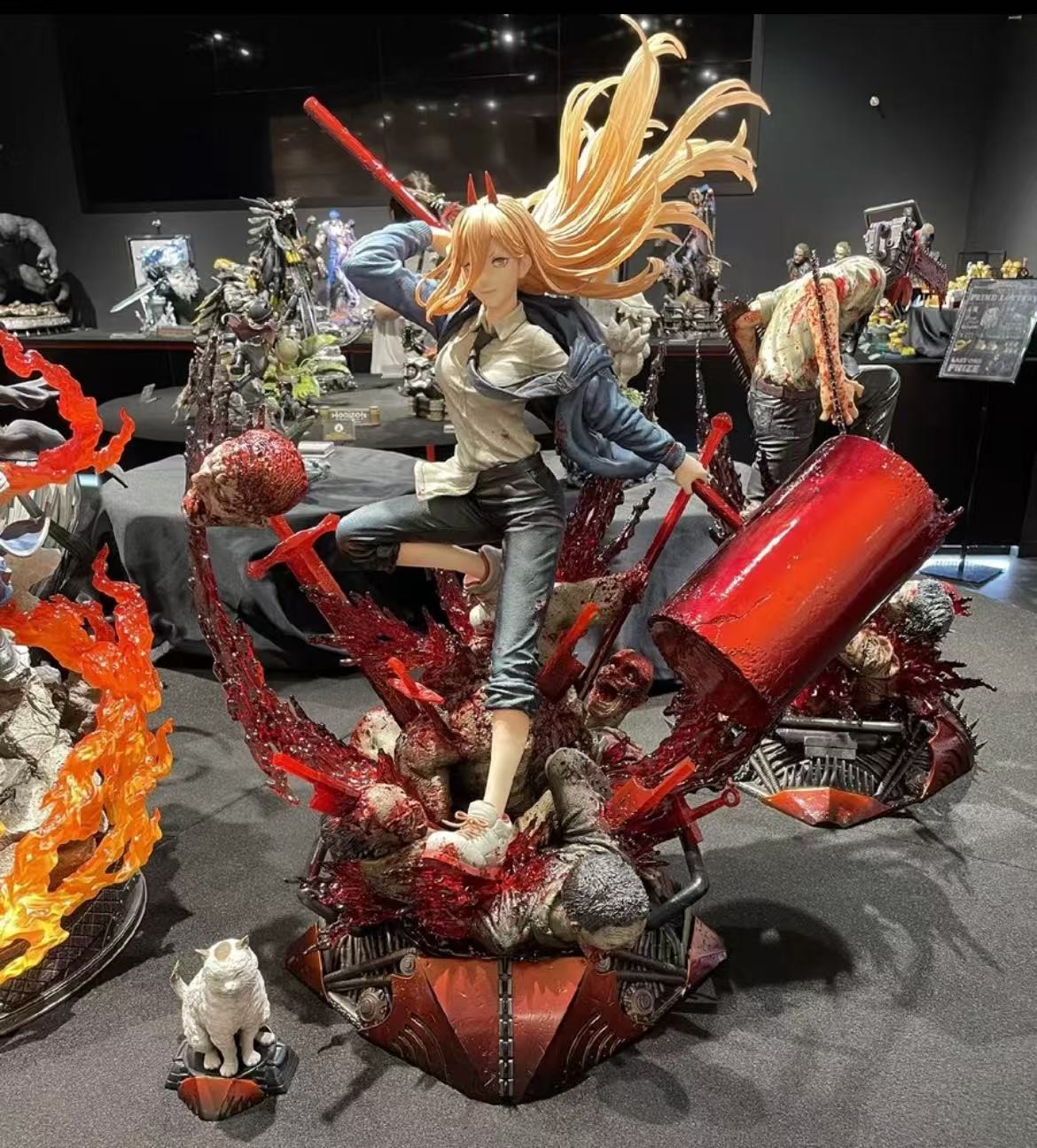 Prime 1 Studio Chainsaw Man 1/4 UPMCSM-02DXS Resin Statue Deluxe Bonus Version
