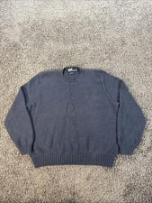 Vintage Polo Ralph Lauren Sweater Mens XL Crew Cotton Cable Knit Chunky 90s