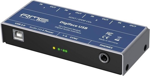 RME Digiface Interfaccia audio digitale USB con 4 ingressi/uscite ottiche 32 - Foto 4 di 5