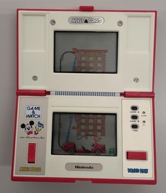 NINTENDO Mickey & Donald Game & Watch From Japan
