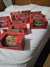 ERTL 1913 Ford Model T Canadian Provincial Coin Bank. Complete Set. Original Box