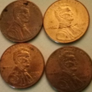2009 Lincoln Bicentennial Small Cent Lot of 4 Formative/Professional/Presidency