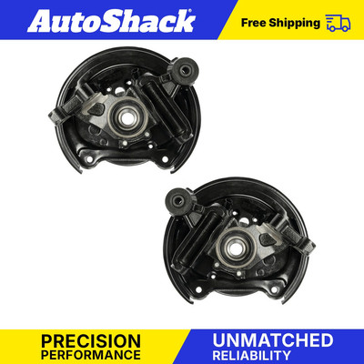 Rear Steering Knuckle & Wheel Bearing Hub Assembly Pair 2 for Subaru Forester