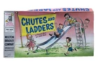RARE Vintage 1956 CHUTES and LADDERS Board Game No 4600 Milton Bradley Complete