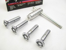 Gorilla 783 Cone Seat Cap Locks - 5/16" X 1-1/8" W/ Key - 4/Pack
