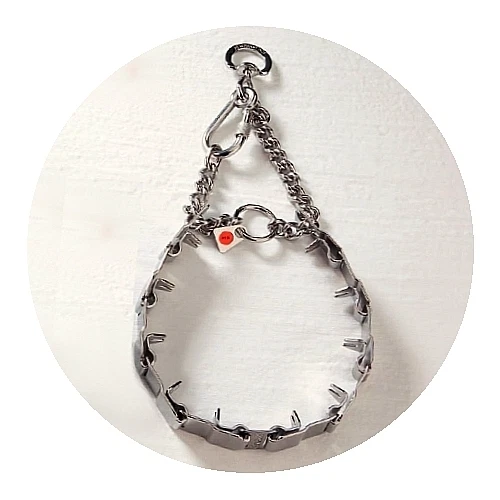 Neck tech top prong collar