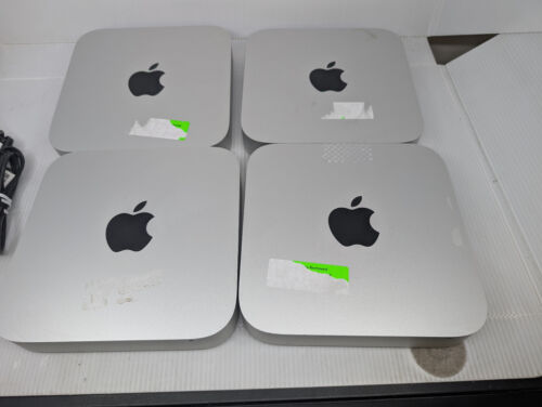 Lot of 4 Mid 2011 Mac Mini A1347 2.3GHz Intel i5 4GB 500GB HDD High Sierra