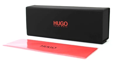 Hugo Boss Etui Klappetui Size M für Sonnenbrillen und Brillen magnetisch + Tuch