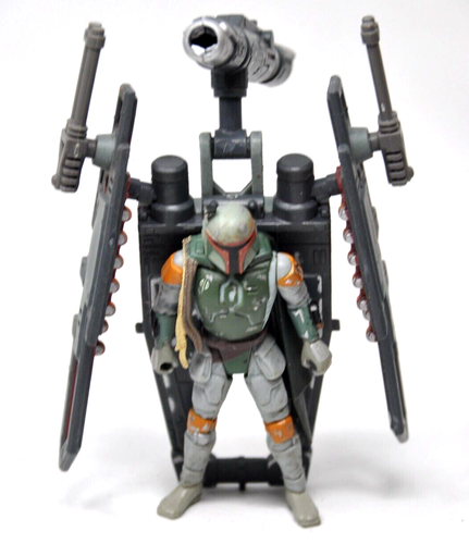 Star Wars POTF2 Deluxe Boba Fett Rocketpack Actionfigur 1996