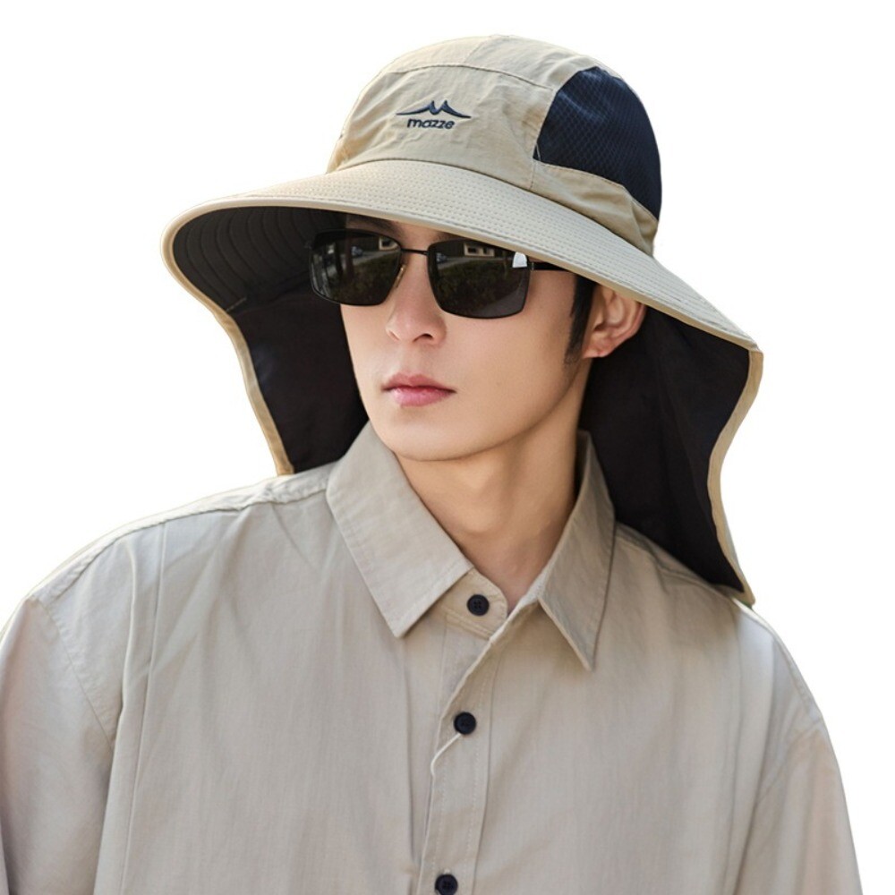 APL Berretto da spiaggia traspirante protezione collo sciarpa pescatore cappello sport all'aperto