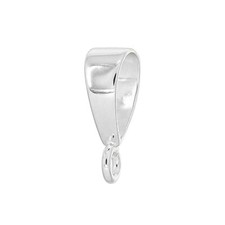 Extra Large Sterling Silver Slider Pendant Bail Connector 51960