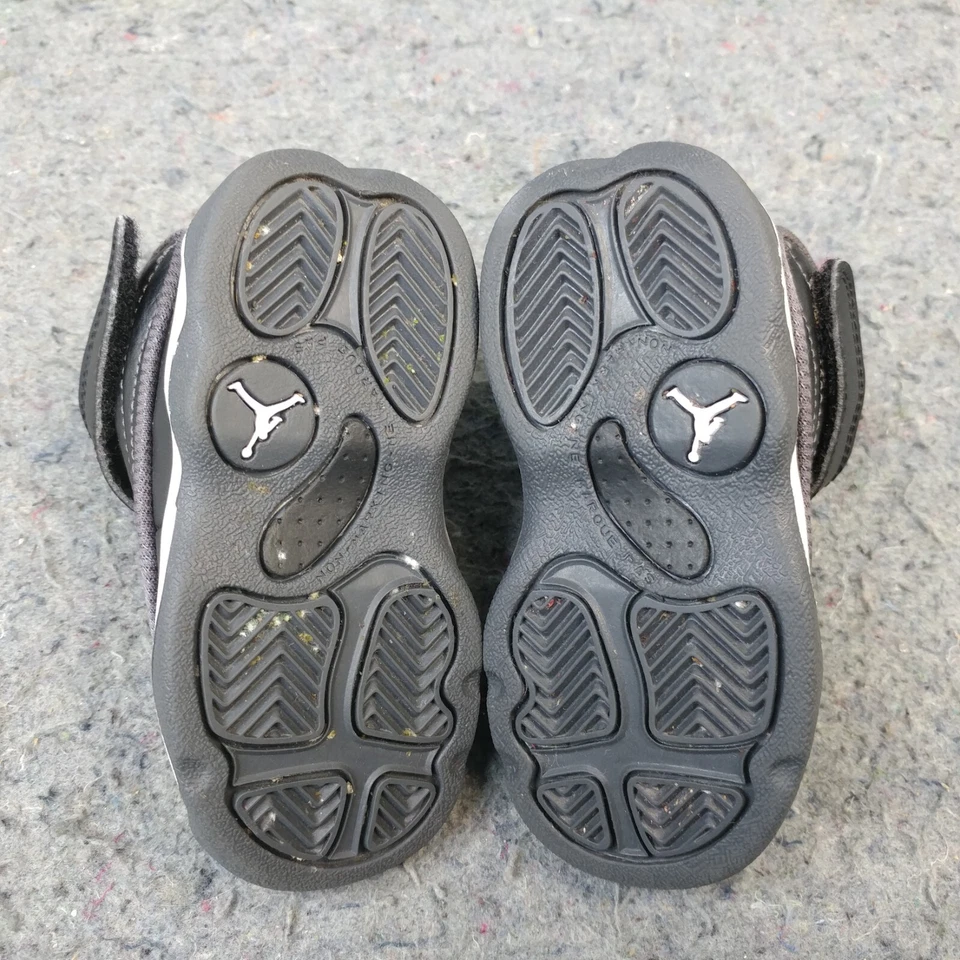 Nike Air Jordan Pro Fuerte Bebé Zapatos Talla 5C DC7910-002 Negro Entrenadores Foto 2 de 4