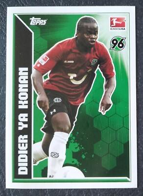 Topps Sticker 149 Didier Ya Konan Hannover 96 Fußball Bundesliga 2011/12