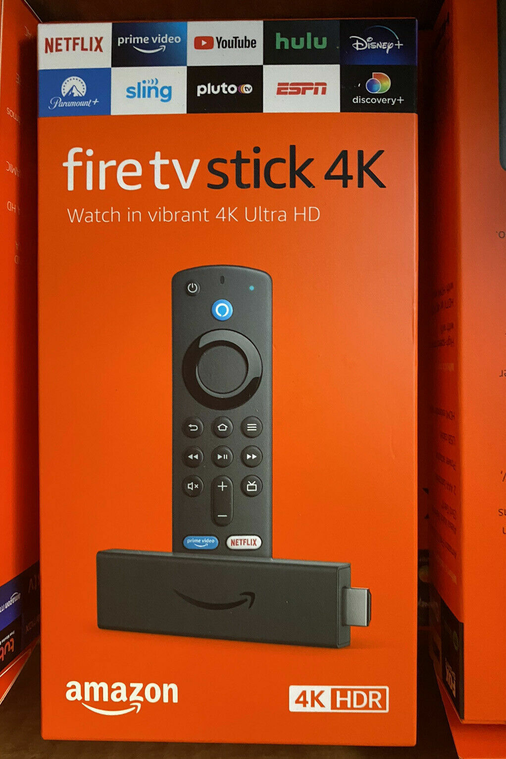 2021-2022,  Amazon Fire TV Stick 4K Ultra HD HDR Streaming Media Player Sealed