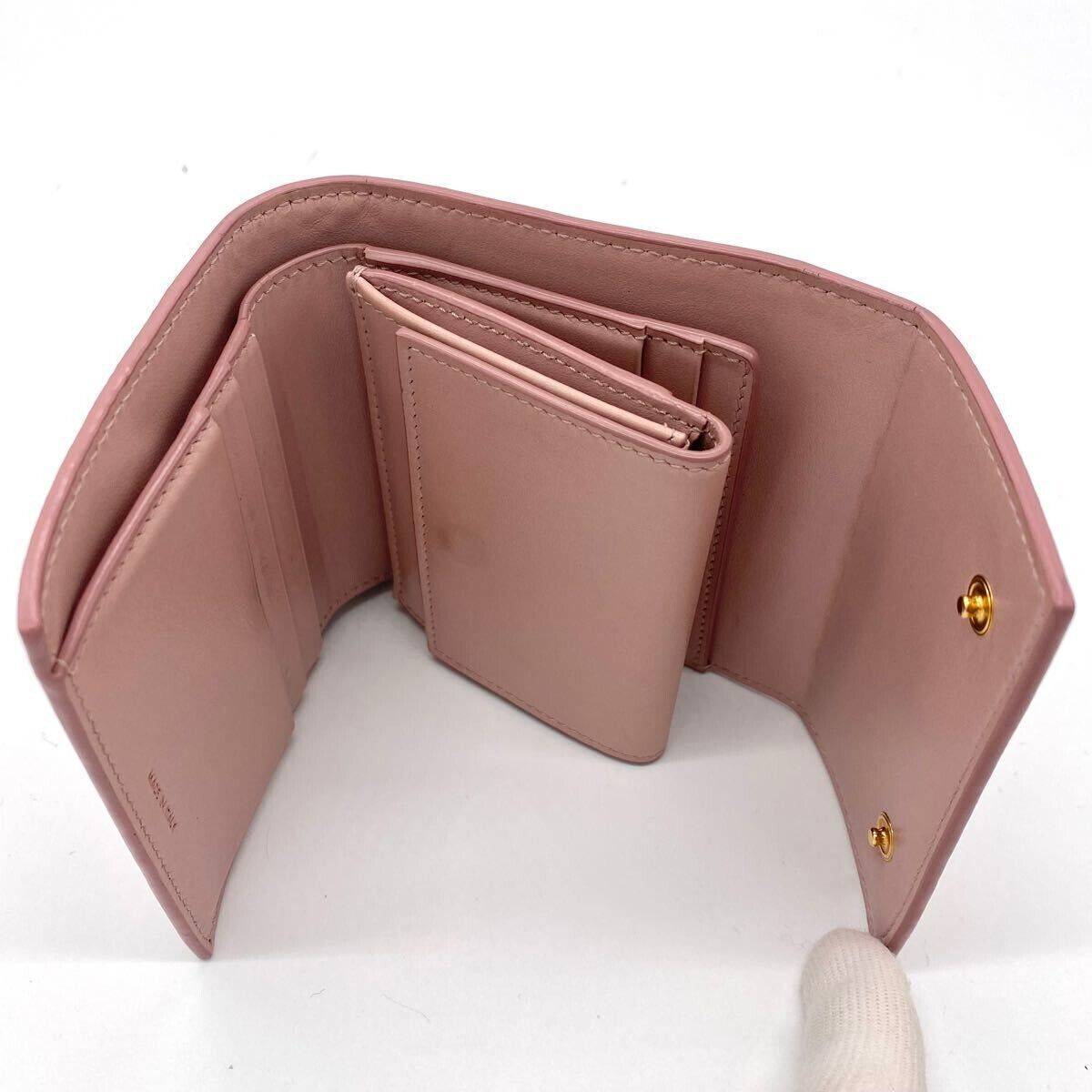 Celine Small Trifold Wallet Pink Multi-Function Coin Purse Celine Small Trifold Wallet Pink Multi-Function Coin Purse