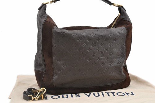 Authentic Louis Vuitton Empreinte Audacieuse Shoulder Bag Brown M94178 LV  61361 | eBay