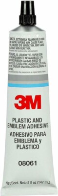 1 tube 3M 8061  Adhesive Glue Security Craft Plastic Emblem