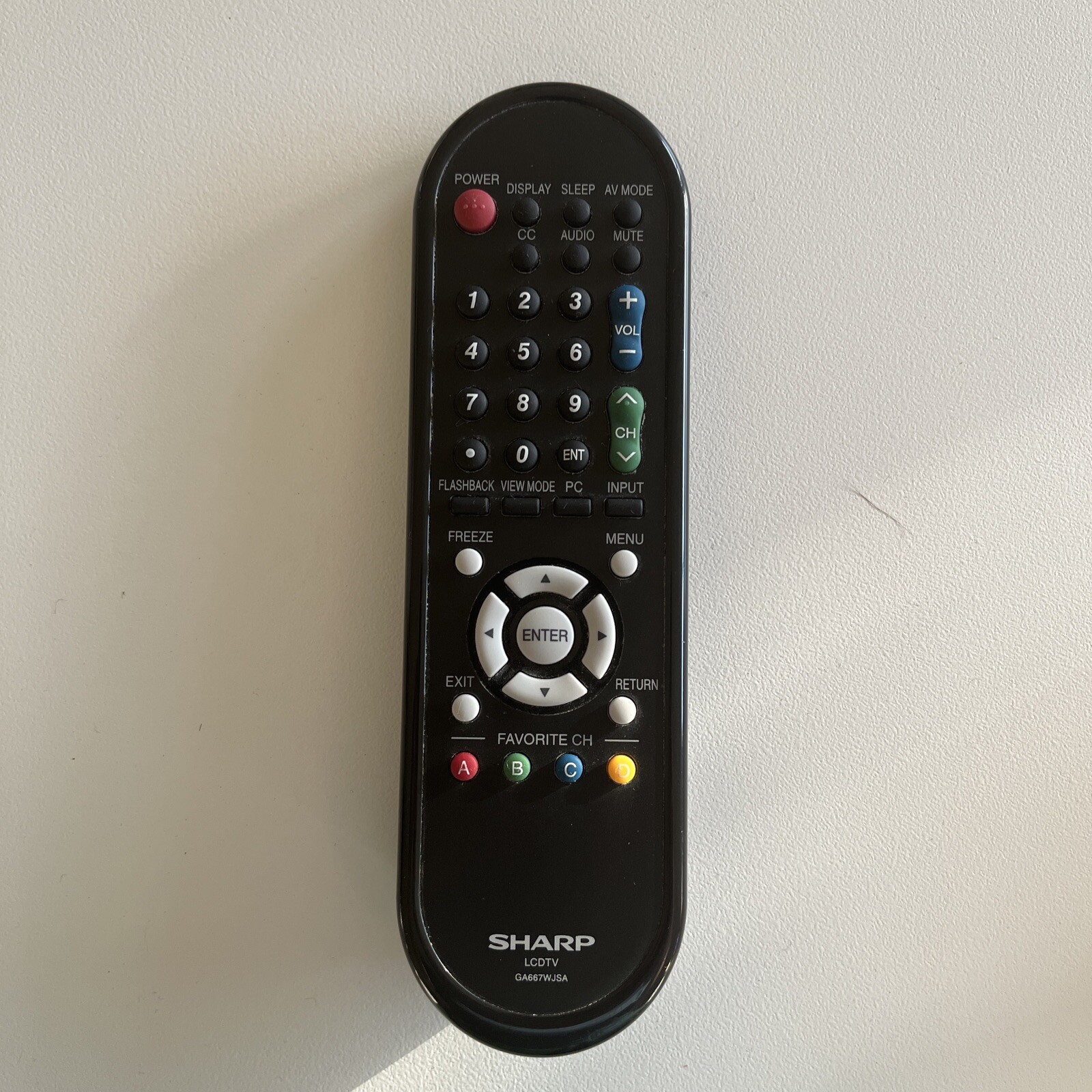 SHARP remote control GA667WJSA LCD TV LC 32SB24U LC 60E79U LC C6077UN