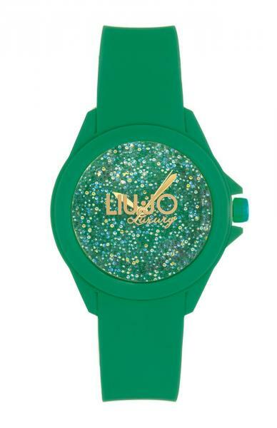 Orologio Solo Tempo LIU JO TLJ558 Glossy Verde Policarbonato Silicone Donna Q...