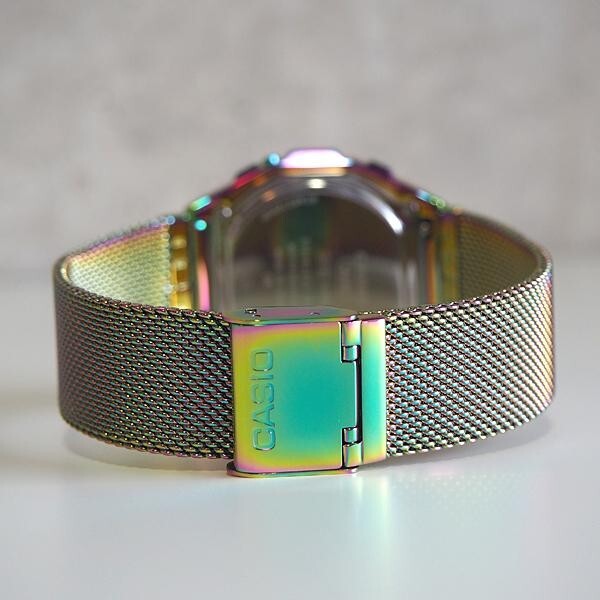 CASIO Standard Premium A1000RBW-1JF TiCTAC Limited Rainbow Color