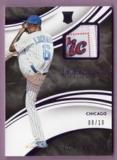 2016 IMMACULATE COLLECTION IMMACULATE SWATCHES LAUNDRY TAG CARL EDWARDS JR. /10