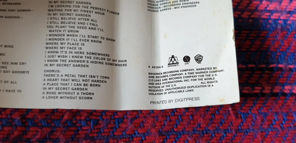 Madonna ~ Erotica ( Malaysia Press ) Cassette - Image 3 of 3