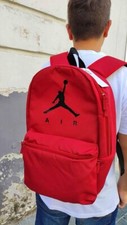 Zaino Jordan Air rosso nuovo con cartellino originale