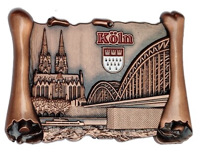 Kühlschrankmagnet Köln 3D - Magnet Souvenir Metall