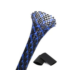 Cable Sleeves Pet Expandable Wire Loom 3/4"25ft Wire Hider Mesh Cord Management