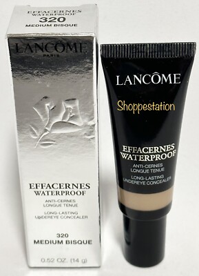 LANCOME EFFACERNES Waterproof Undereye Concealer Shade 320 MEDIUM BISQUE