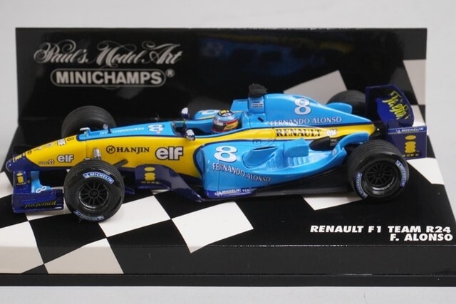スポーツ 1/43 minichamps Renault F1 R24 F.Alonso スポーツ 1/43 minichamps Renault F1 R24 F.Alonso Minichamps