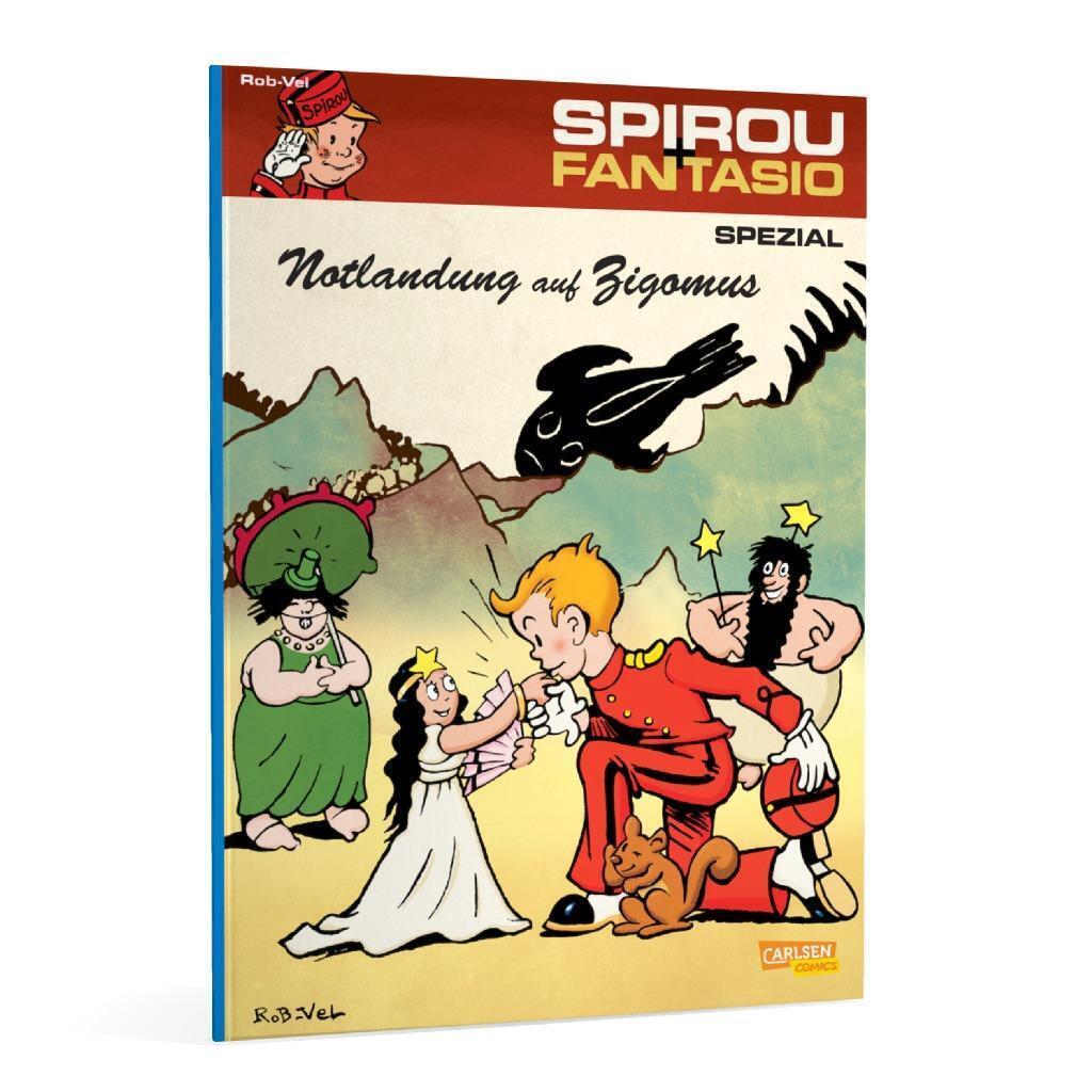 Thumbnail - Spirou & Fantasio Spezial 18: Notlandung Auf Zigomus Rob-vel