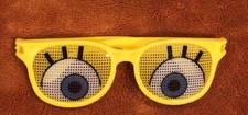Nickelodeon SpongeBob Sponge Bob Plastic Yellow Eye Glasses Costume 2024