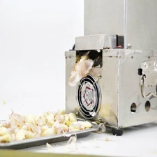 Techtongda Kitchen Electric 110V Garlic Peeler Machine 25-30kg/h 180W New