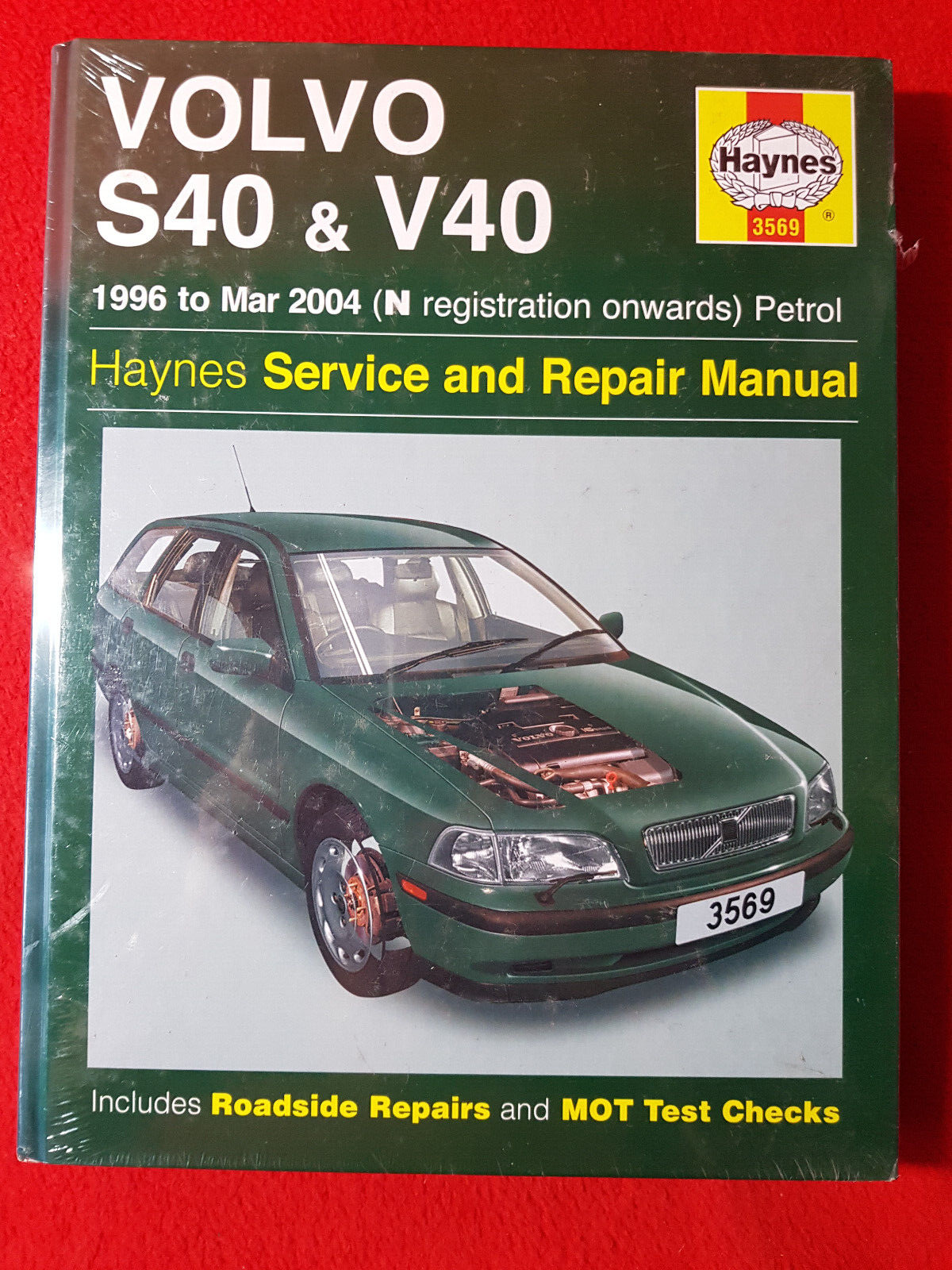 HAYNES : VOLVO S40 & V40 (96 - 04) : W/Shop Manual : New - Sealed (Hardback)