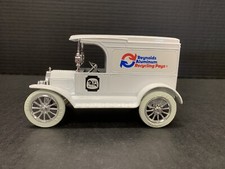 Extremely Rare ERTL 1917 Ford Model T Van Bank,Reynolds Aluminum,Only 516 Made
