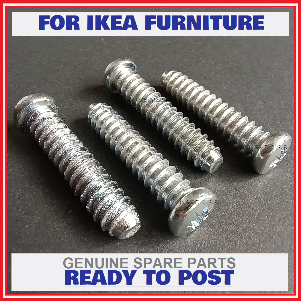IKEA SCREWS HEMNES 109060 BRAND NEW ORIGINAL PARTS X4 | eBay