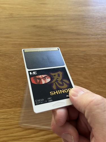 Shinobi JPN PC Engine SuperGrafx Turbo Duo GT Sega Arcade Classic! - Picture 10 of 21
