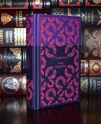 Confessions by Saint Augustine Brand New Ribbon Hardcover Collectible Gift Ed