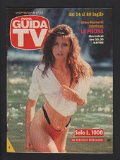 NUOVA GUIDA TV MONDADORI 28/1991 ALBA PARIETTI TVR VOXON MONTECARLO RETE ORO 