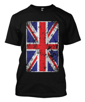 Distressed Great Britain Flag - Union Jack UK Pride Men's T-shirt