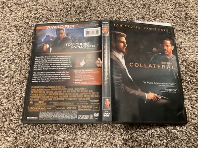 Collateral DVD, 2004, 2-Disc Set Tom Cruise Jamie Foxx
