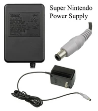 Super Nintendo AC Adapter Power Supply Cord Cable ORIGINAL SNES SNS-002 WARRANTY