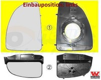 VAN Wezel 1747831 Spiegelglas FüR AußEnspiegel Links