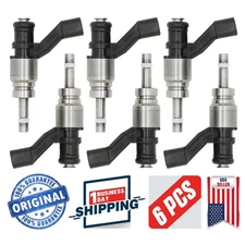 6PCS Fuel Injectors JSD8-75 89731-26200 For Isuzu Axiom Rodeo 3.5L V6 2004 USA