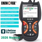 2026 Automotive OBD2 Scanner Engine ABS Battery Code Reader Car Diagnostic Tool